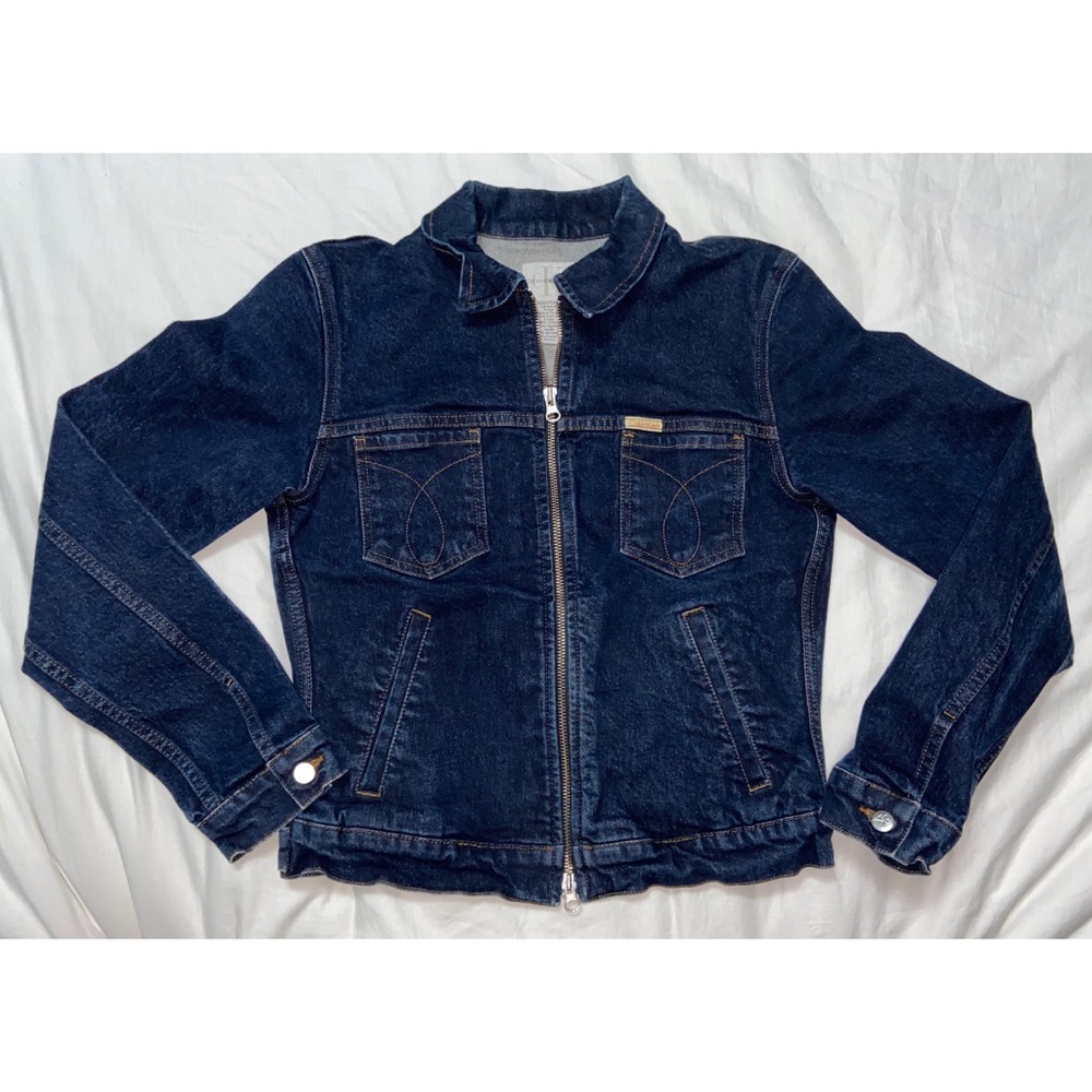 Vintage 1990s Calvin Klein Jean Jacket Denim
